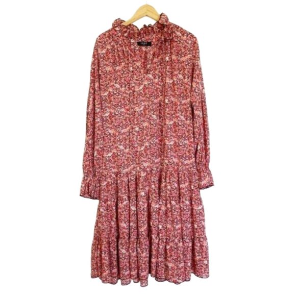 SOLD Anthropologie O.P.T Floral Poppy Boho Dress S - Picture 6 of 9